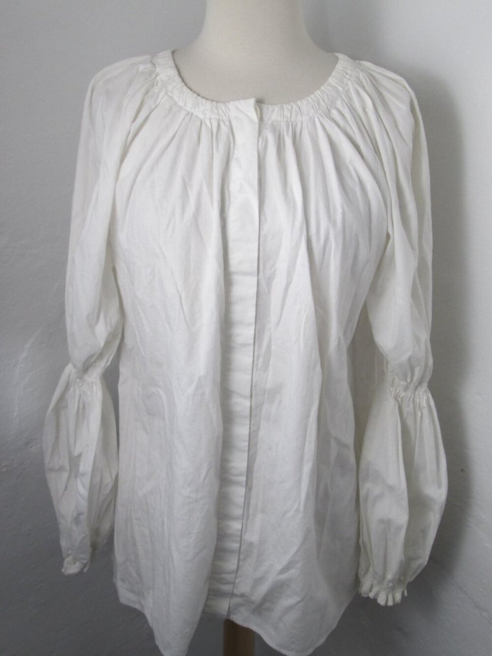 Just Cavalli Italy White Button-Up Blouse Women's 40 / US Size S- Whimsigoth
